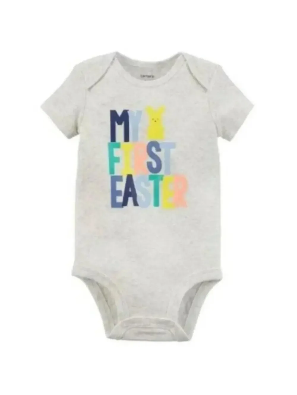 3 Pc Bodysuits Set Girls 18 Months Pink Easter & White St. Patricks Day Toddler